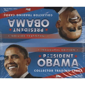 President Barack Obama Collector Trading Cards Hobby Box (2009 Topps) (Reed Buy)
