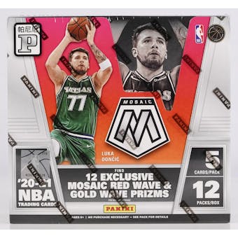 2020/21 Panini Mosaic Basketball Asia Tmall Box