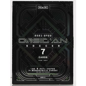 2021/22 Panini Obsidian Soccer Hobby 12-Box Case- DACW Live 12 Spot Random Box Break #2