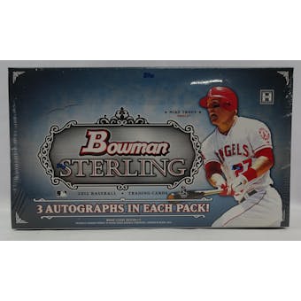 2012 Bowman Sterling Baseball Hobby Box (Reed Buy)