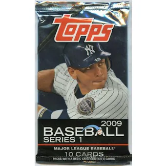 2009 Topps Series 1 Baseball Hobby Pack