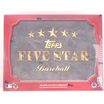 2012 Topps Five Star Baseball Hobby Box (Reed Buy)