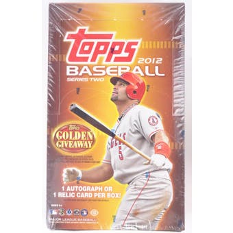 2012 Topps Series 2 Baseball Hobby Box (Reed Buy)
