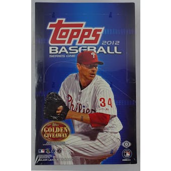 2012 Topps Series 1 Baseball Hobby Box (Reed Buy)