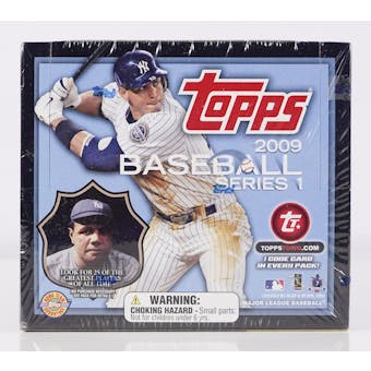 2009 Topps Series 1 Baseball Jumbo Box