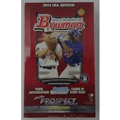 2013 Bowman Baseball Jumbo Box (Reed Buy)