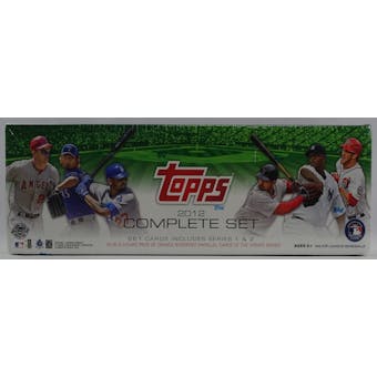 2012 Topps Factory Set Baseball Holiday (Box) Set (Reed Buy)