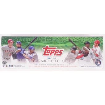 2012 Topps Factory Set Baseball Holiday (Box) Set (Reed Buy)