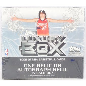 2006/07 Topps Luxury Box Basketball Hobby Box (Reed Buy)