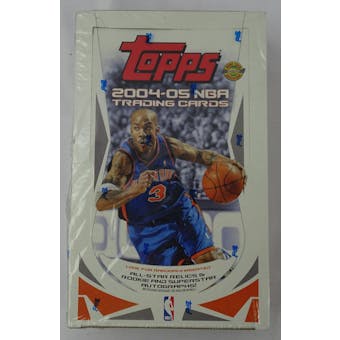 2004/05 Topps Basketball Jumbo Box (Torn Wrap) (Reed Buy)