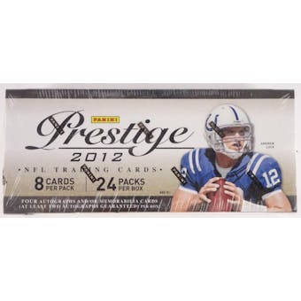 2012 Panini Prestige Football Hobby Box (Reed Buy)