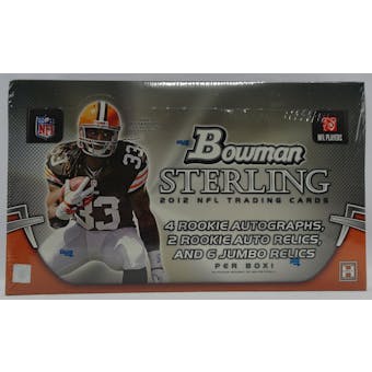 2012 Bowman Sterling Football Hobby Box (Reed Buy)