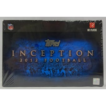 2012 Topps Inception Football Hobby Box (Reed Buy)