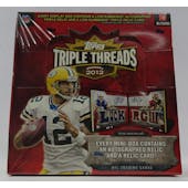 2012 Topps Triple Threads Football Hobby Box (Reed Buy)