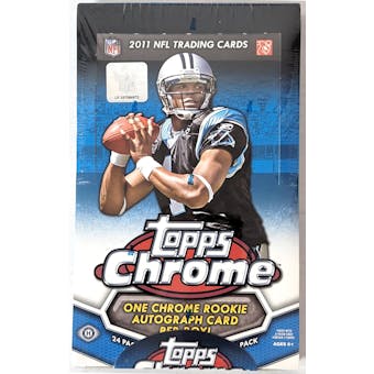 2011 Topps Chrome Football Hobby Box (Reed Buy)