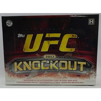 2012 Topps UFC Knockout Hobby Box (Reed Buy)