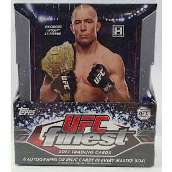 2013 Topps Finest UFC Hobby Box (Reed Buy)