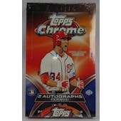 2012 Topps Chrome Baseball Hobby Box (Reed Buy)