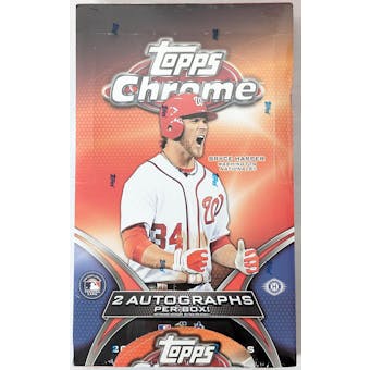2012 Topps Chrome Baseball Hobby Box (Reed Buy)