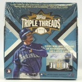 2012 Topps Triple Threads Baseball Hobby Box (Reed Buy)