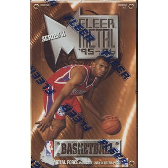 1995/96 Fleer Metal Series 2 Basketball Retail Box
