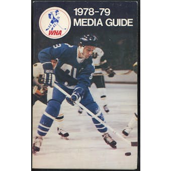 1978/79 WHA Media Guide (Gretzky's rookie season in professional hockey) EX condition (Reed Buy)