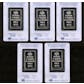 2022 Hit Parade Certified Silver & Platinum Bar Edition - Series 1 - Hobby Case /5 - All 1 Ounce Bars!