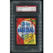 1985 Topps Baseball Wax Pack PSA 8 (NM-MT)