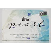 2021/22 Topps UEFA Champions League Pearl Soccer Hobby Box