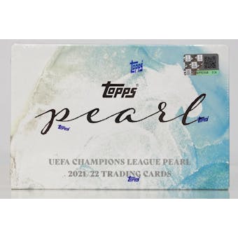 2021/22 Topps UEFA Champions League Pearl Soccer Box