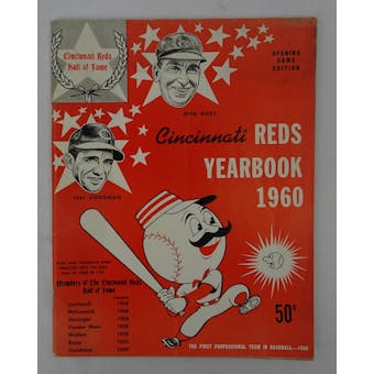 1960 Cincinnati Reds Yearbook 50-Cents Opening Game Edition (Reed Buy)