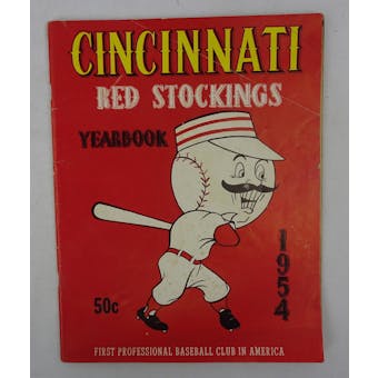 1954 Cincinnati Reds Yearbook 50-Cents (Reed Buy)