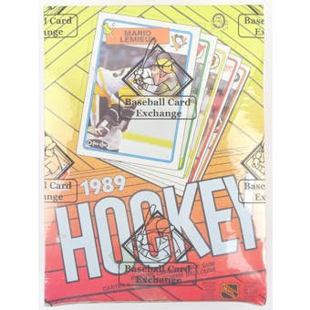 1988/89 O-Pee-Chee Hockey Wax Box (BBCE) (Reed Buy)