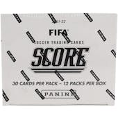 2021/22 Panini Score FIFA Soccer Jumbo Value 12-Pack Box