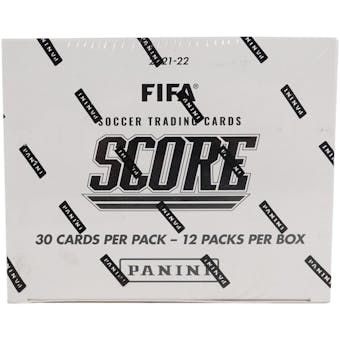 2021/22 Panini Score FIFA Soccer Jumbo Value 12-Pack Box