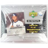 2005 Upper Deck Portraits Baseball Hobby Box (Reed Buy)