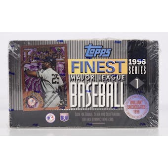 1996 Topps Finest Series 1 Baseball Hobby Box (Reed Buy)