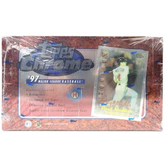 1997 Topps Chrome Baseball Hobby Box (Reed Buy)