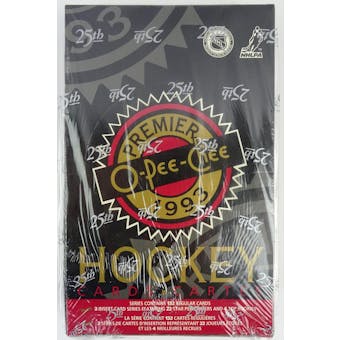 1992/93 O-Pee-Chee Premier Hockey Hobby Box (Reed Buy)