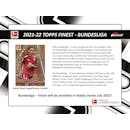 2021/22 Topps Finest Bundesliga Soccer Hobby 8-Box Case- DACW Live 16 Spot Random Mini Box Break #1
