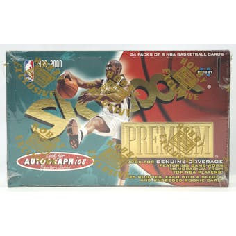 1999/00 Skybox Premium Basketball Hobby Box (Split Wrap) (Reed Buy)
