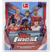 2021/22 Topps Finest Bundesliga Soccer Hobby Box
