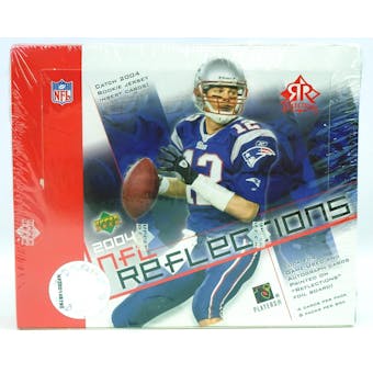 2004 Upper Deck Reflections Football Hobby Box (Reed Buy)