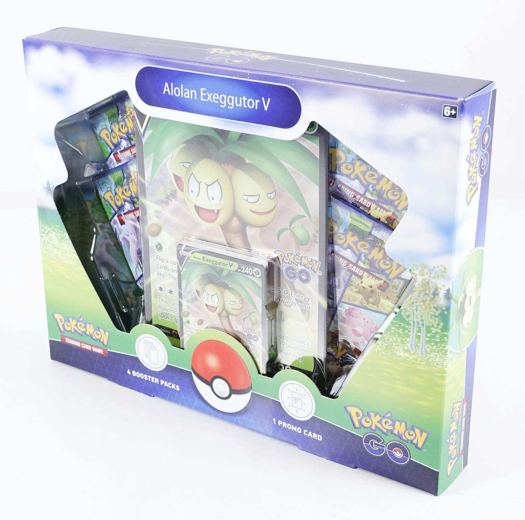 Pokemon Go Collection Alolan Exeggutor V Box