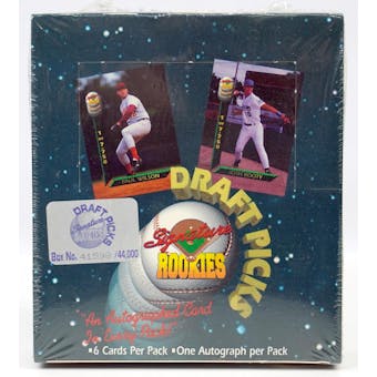 1994 Signature Rookies Draft Picks Baseball Hobby Box (Reed Buy)