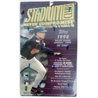 1998 Topps Stadium Club Series 2 Baseball Hobby Box (Reed Buy)