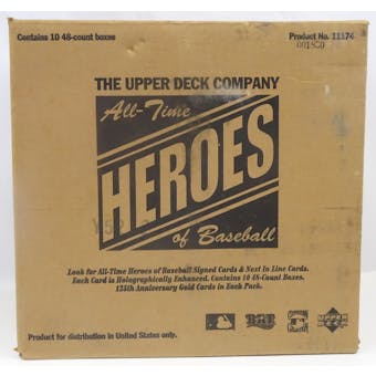 1994 Upper Deck All-Time Heroes Baseball Hobby Case (Reed Buy)