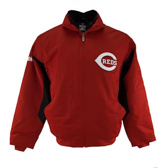 Cincinnati Reds Majestic Red Therma Base Premier Jacket (Adult M)