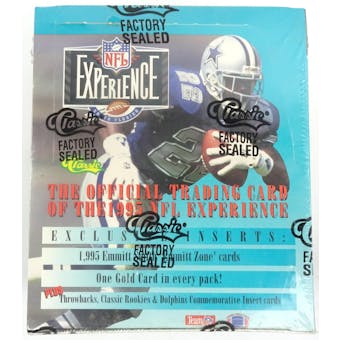1995 Classic NFL Experience Football Hobby Box (Reed Buy)