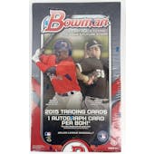 2015 Bowman Baseball Hobby Box (Reed Buy)